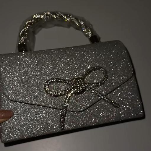 Sparkly Bow Handbag