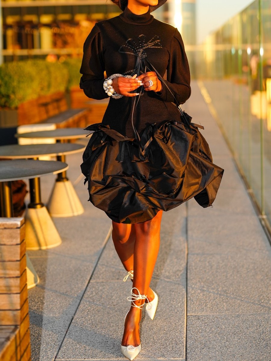 Classy Black Event Dress