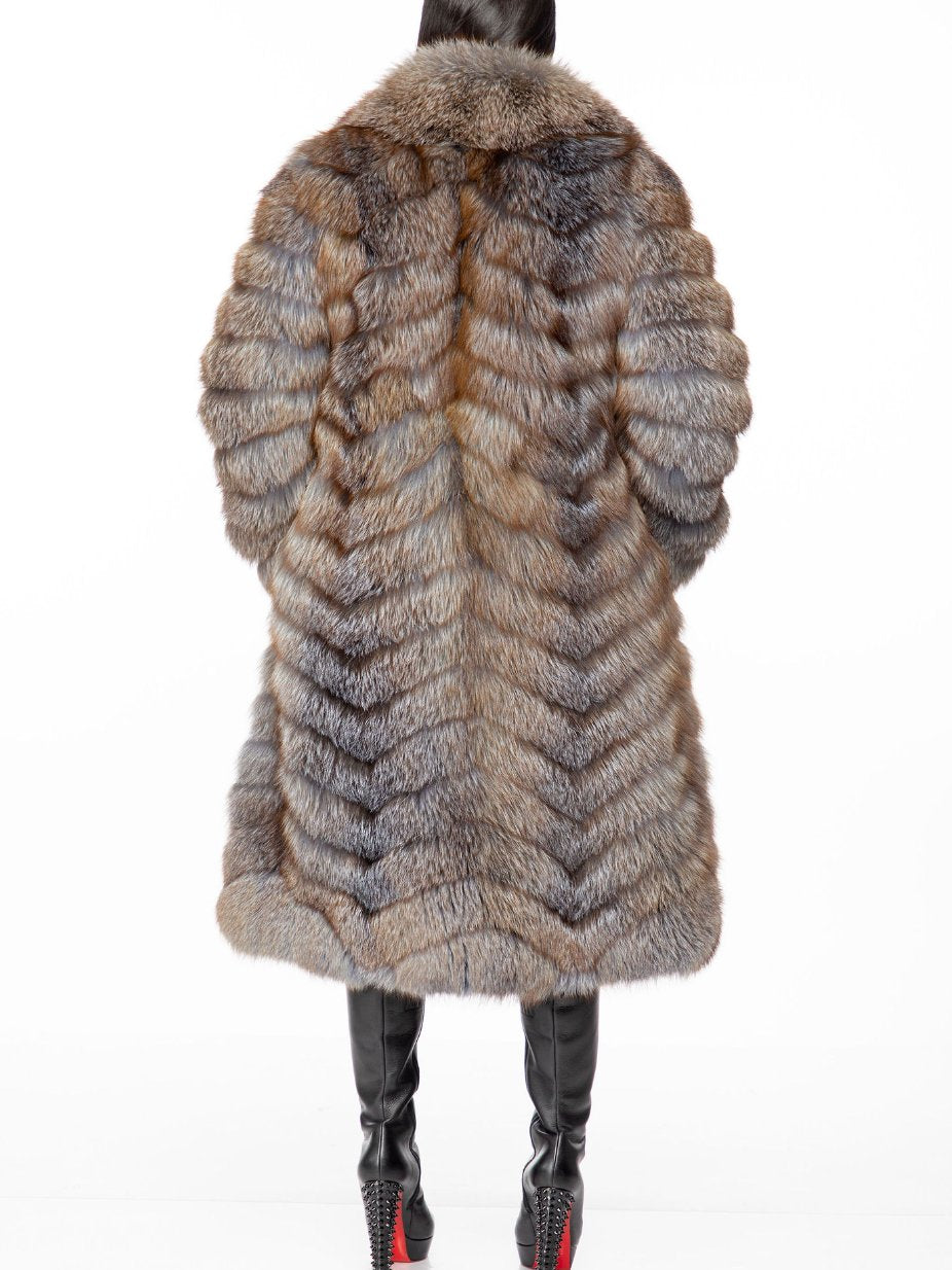 Autumn And Winter Warm And Fashionable Fur Coat